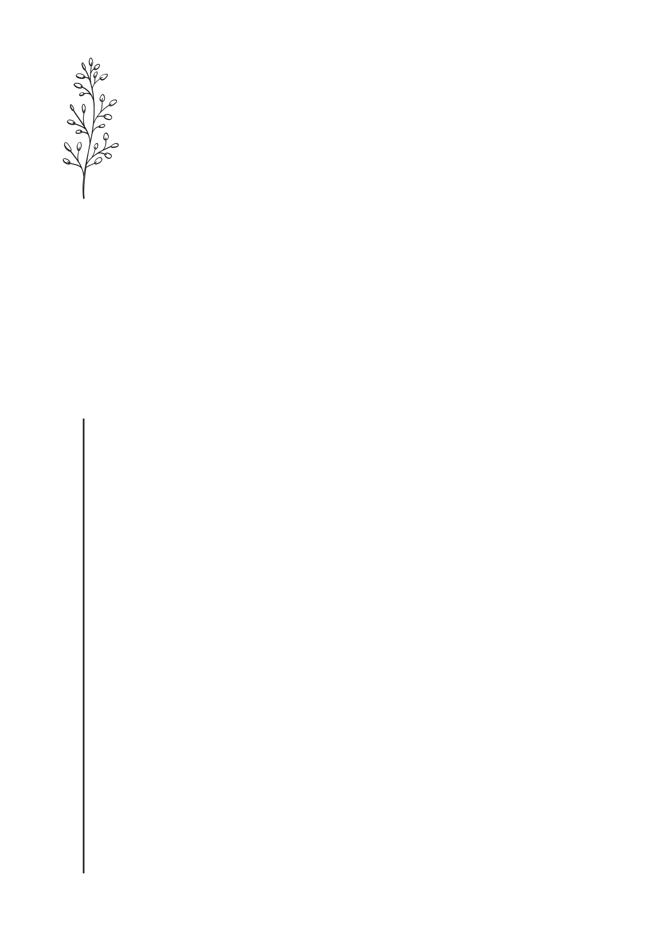 Simple floral line