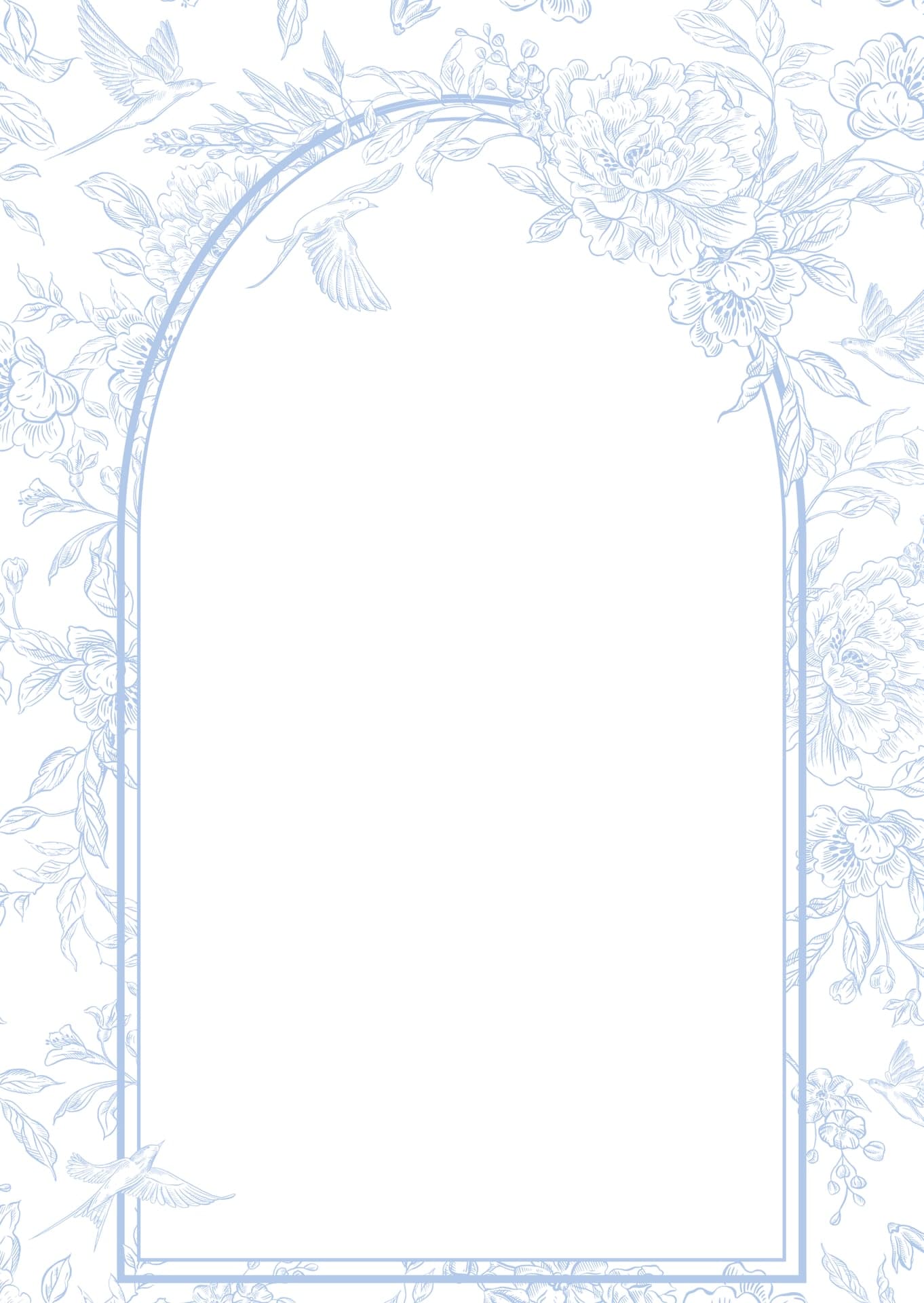 Blue flowers